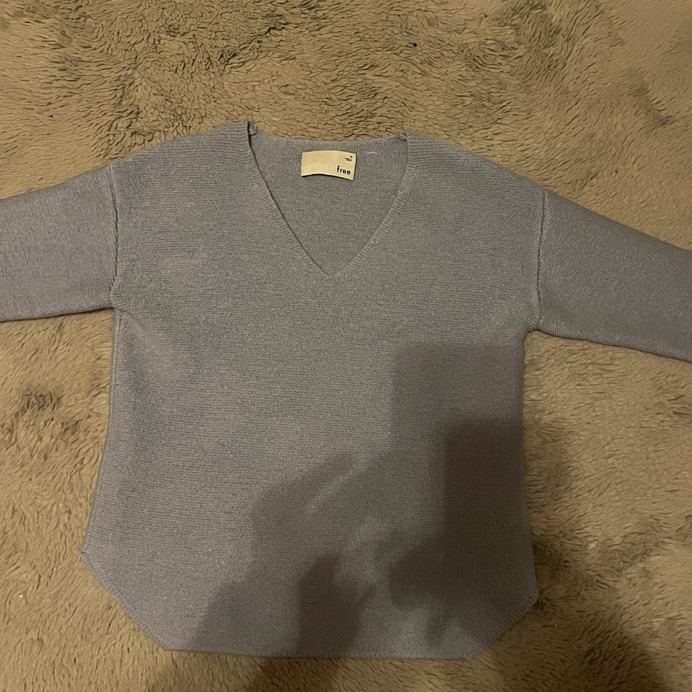 Wilfred Aritzia V-Neck wool sweater